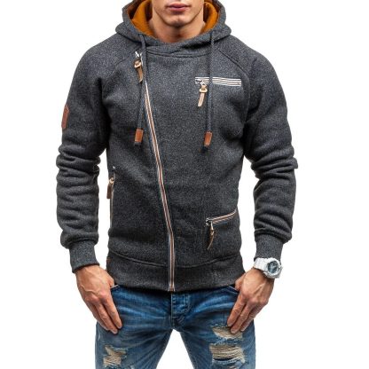 Slash Zippered Top Hoodie Style - Image 5