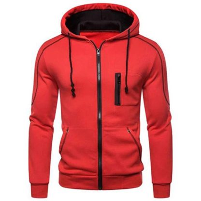 Lightweight Zipper Hoodie Jacket - Image 2