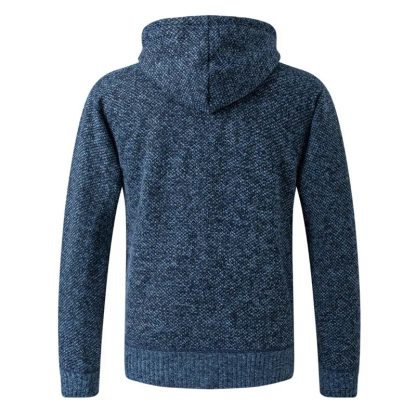 Warm Solid Hoodie for Winter - Image 2