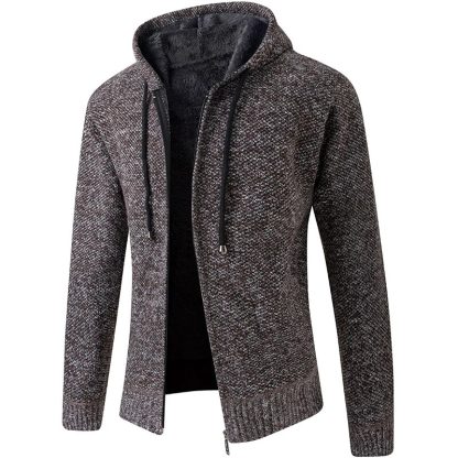 Warm Solid Hoodie for Winter - Image 6