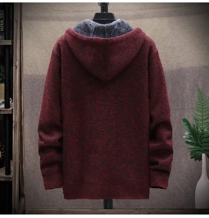 Long Thick Knitted Sweater - Image 2