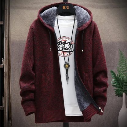 Long Thick Knitted Sweater