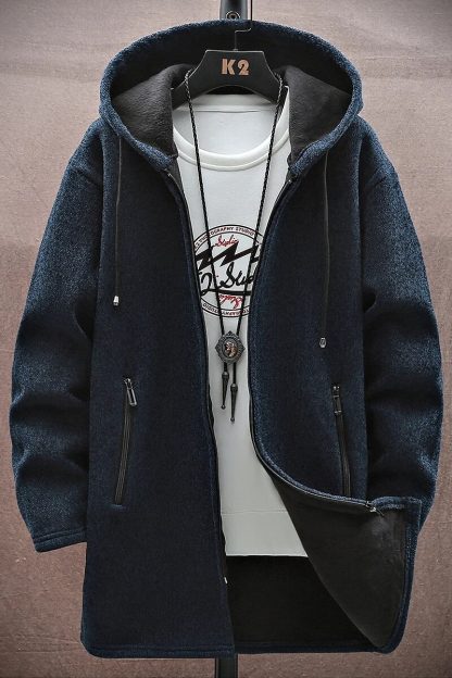 Knitted Sweater Style Hoodie - Image 6