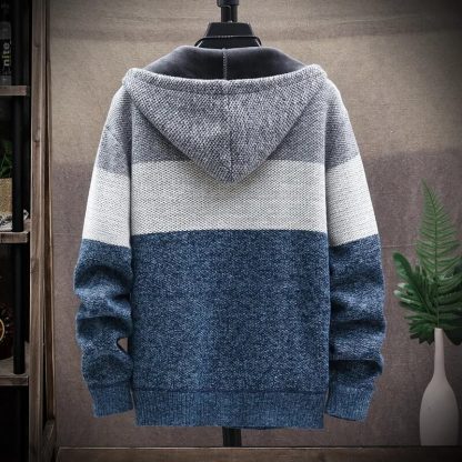 Thick Autumn Hooded Jacket - Image 2