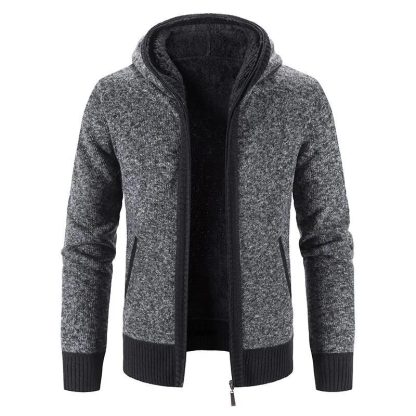 Comfortable High-Quality Coat with Hoodie - Image 3
