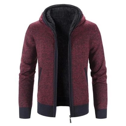 Comfortable High-Quality Coat with Hoodie - Image 4