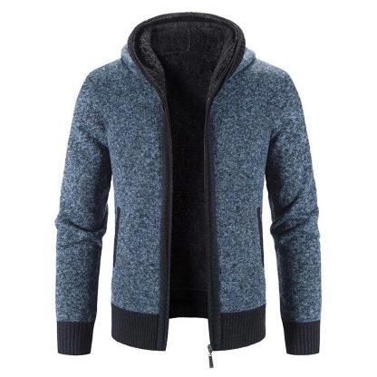 Comfortable High-Quality Coat with Hoodie - Image 5