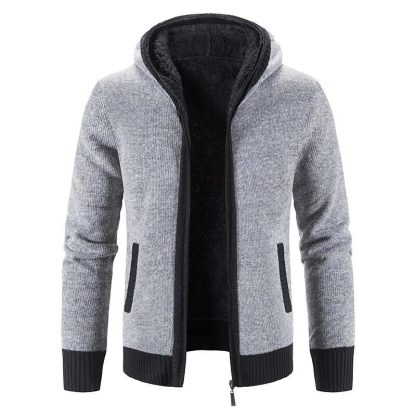 Comfortable High-Quality Coat with Hoodie - Image 6