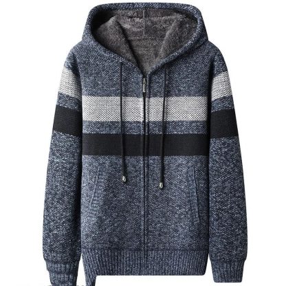 Warm Hooded Sweater Tops - Image 5