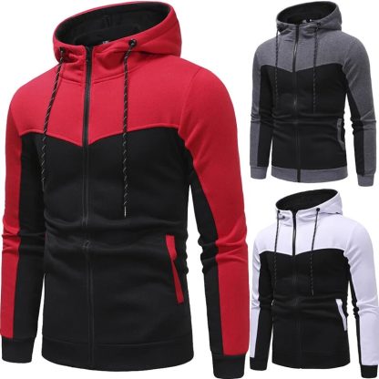Full Zippered Tracksuit Jacket - Image 2
