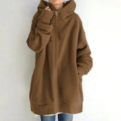 Casual Long Sleeve Hoodie - Image 4