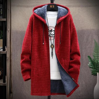 Classic Medium-Length Winter Hoodie - Image 4
