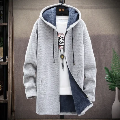 Classic Medium-Length Winter Hoodie