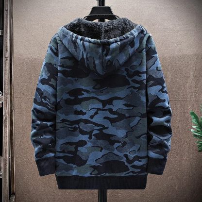 Camo-Inspired Winter Hoodie - Image 6