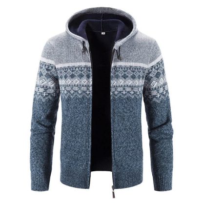 Thickened Fleece Warmth Hoodie - Image 3