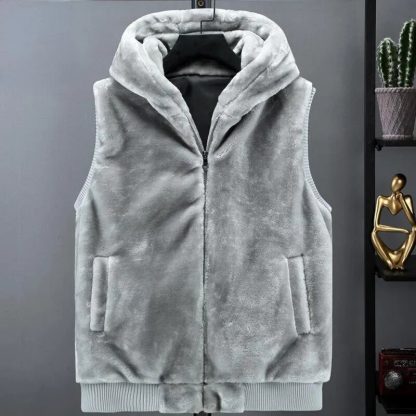 Sleeveless Hooded Jacket - Image 2