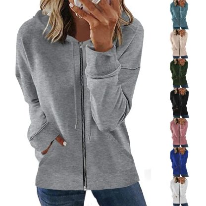 Stylish Zip-Up Sweatshirts Hoodies - Image 7
