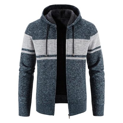 Warm Knitted Hoodie - Image 3