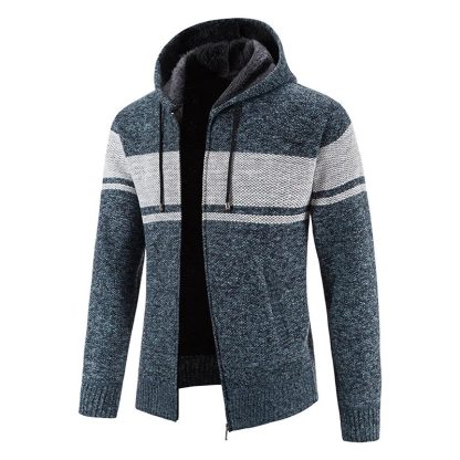 Warm Knitted Hoodie - Image 4