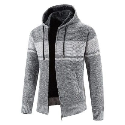 Warm Knitted Hoodie - Image 5