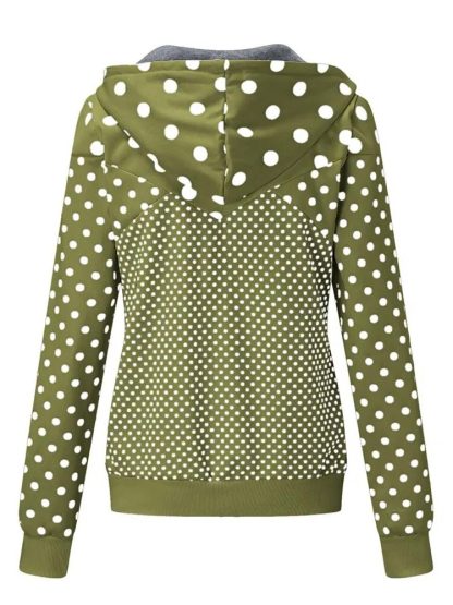 Fashionable Basic Zipper Sweatshirt Hoodie - Image 6