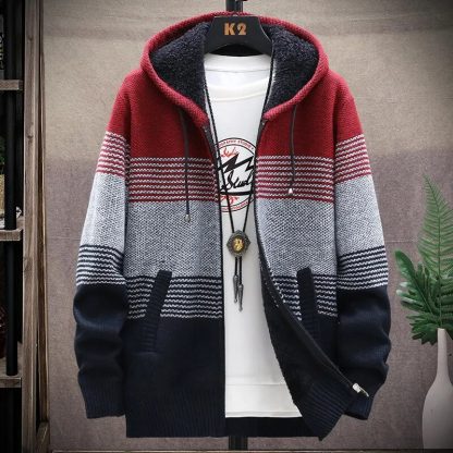 Stylish Stripes Hoodie