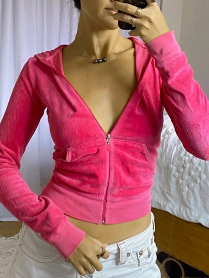 Skinny Overcoat Hoodie Top and Pants - Image 4