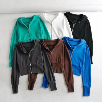 Chic Hoodie Top Style - Image 2