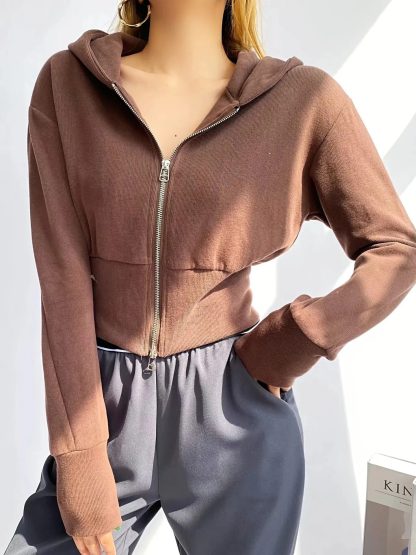 Chic Hoodie Top Style - Image 6