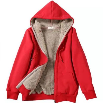 Warm Hooded Long-sleeved - Image 3