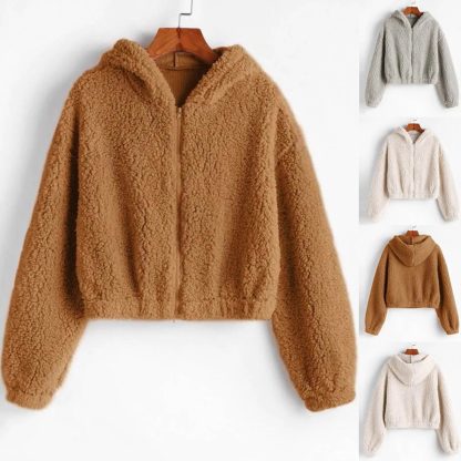 Stylish Chic Winter Top Hoodie - Image 2