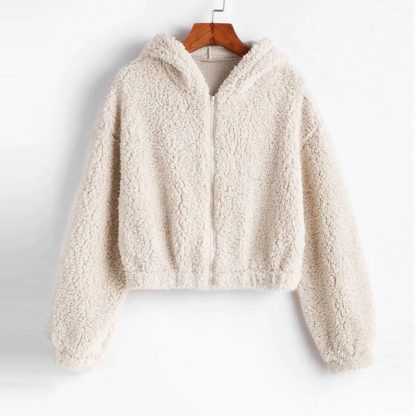 Stylish Chic Winter Top Hoodie - Image 3