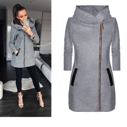 Long Sleeve Slim Hoodies - Image 4