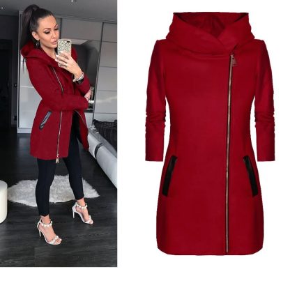 Long Sleeve Slim Hoodies - Image 5
