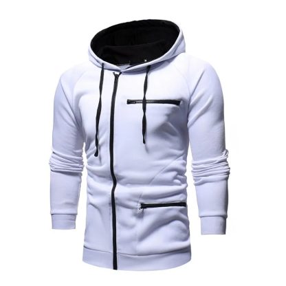 Hoodies Long Sleeve Zipper - Image 7