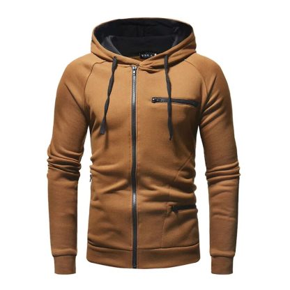 Hoodies Long Sleeve Zipper - Image 6