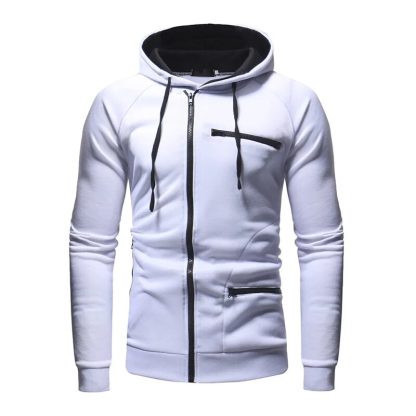 Hoodies Long Sleeve Zipper - Image 3