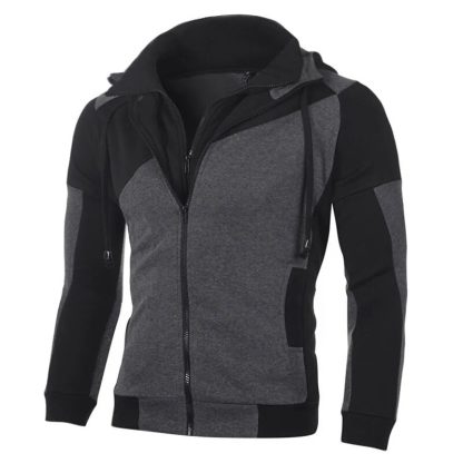 Full Sleeve Hoodie with Double Zipper - Image 7