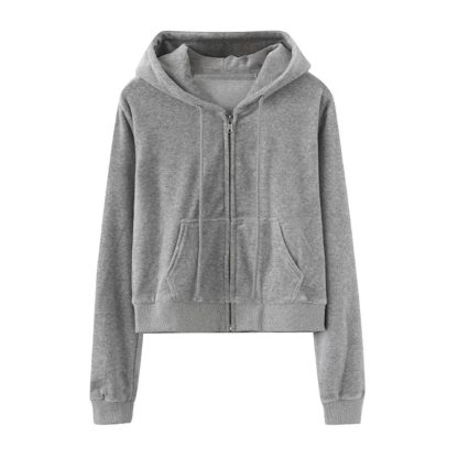 Casual Pocket Zipper Hoodies
