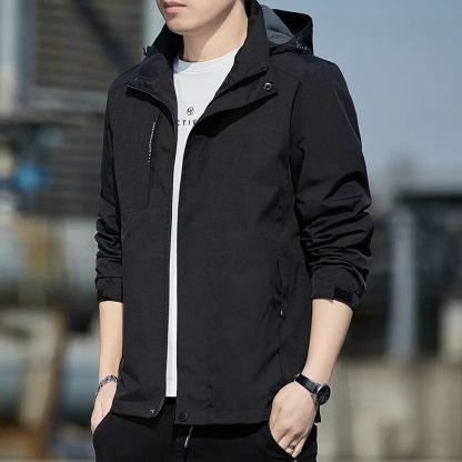 Detachable Hooded Coat - Image 2