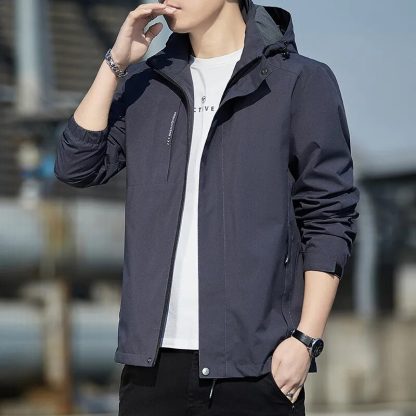 Detachable Hooded Coat - Image 3