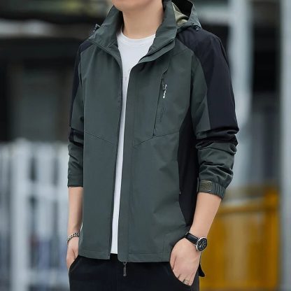 Detachable Hooded Coat - Image 4