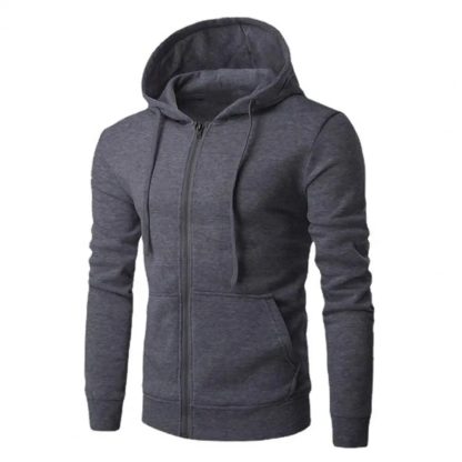 Streetwear Zipper Hoodie Jacket - Image 2