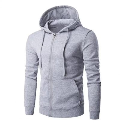 Streetwear Zipper Hoodie Jacket - Image 3