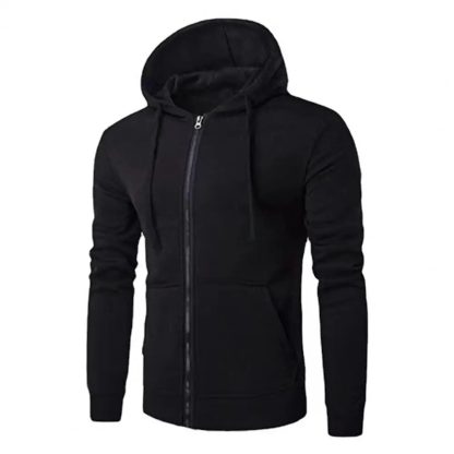 Streetwear Zipper Hoodie Jacket - Image 5