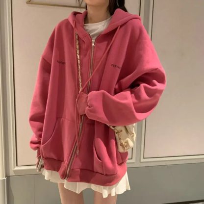 Chic Cozy Oversized Hoodies - Image 3