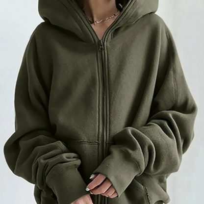 Long Sleeves Oversized Sweatshirt - Image 5