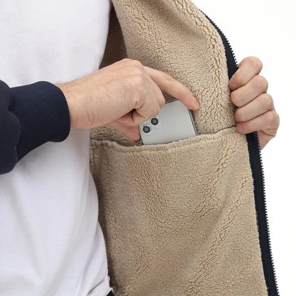 Full Fleece Zip-Up Hoodies - Image 4