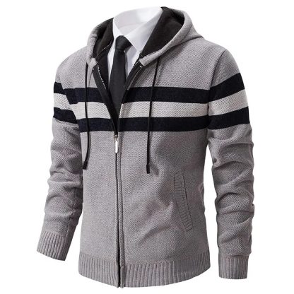Versatile Hooded Winter Cardigans - Image 3
