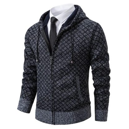 Plaid Winter Hoodie - Image 4
